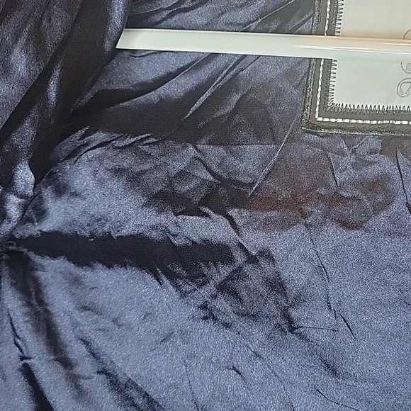 CALVIN KLEIN Performance Crushed Velvet Purple Puffer Vest sz L - Picture 5 of 8